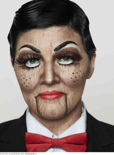 Look 2: Ventriloquist Dummy Inspiration Photo